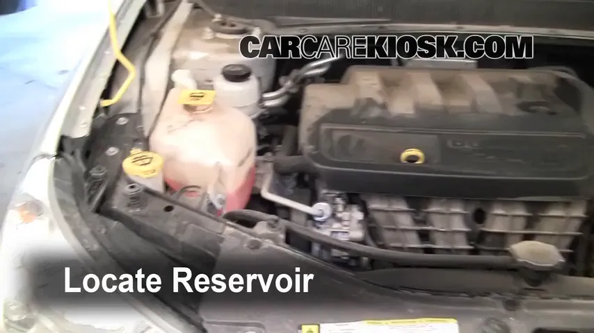 2007 Chrysler Sebring Limited 2.4L 4 Cyl. Windshield Washer Fluid